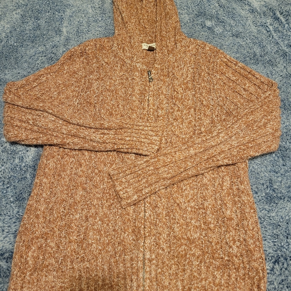 Sonoma full zip hoodie sweater womens size large